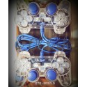 USB Game Pad Double Getar Transparan