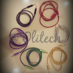  Kabel Audio 1-1 Glitter Panjang 91cm