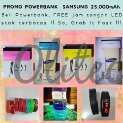 Promo Powerbank 25000mAh